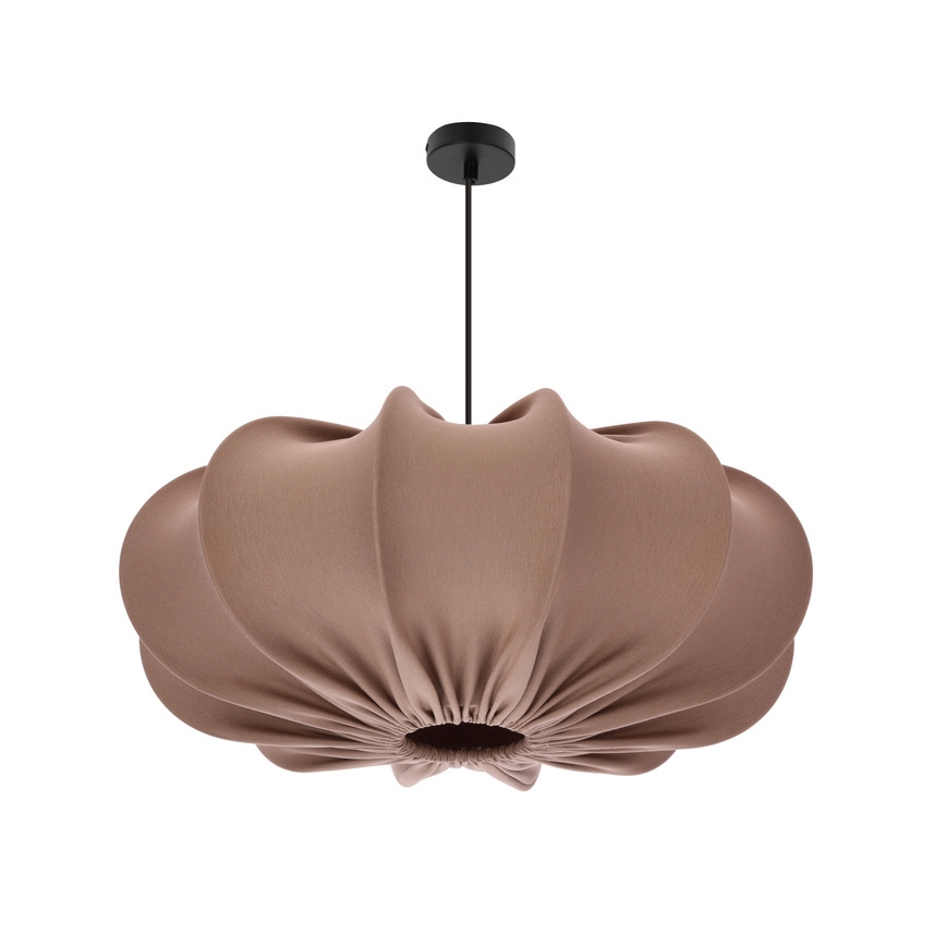 Lampa wisząca na przewodzie CAFEE 1xE27/40W/230V Ø 52 cm brązowa