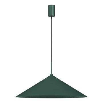 Lampa wisząca na przewodzie CAPITAL 1xGX53/15W/230V śr. 60 cm zielona