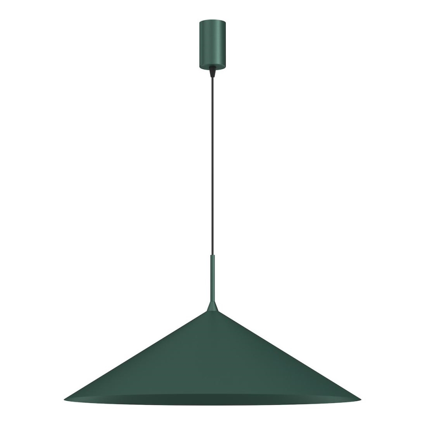 Lampa wisząca na przewodzie CAPITAL 1xGX53/15W/230V śr. 60 cm zielona