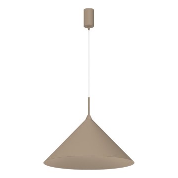 Lampa wisząca na przewodzie CAPITAL 1xGX53/15W/230V, średnica 46 cm, kolor taupe