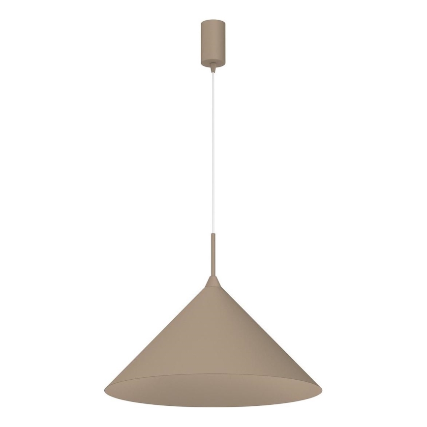 Lampa wisząca na przewodzie CAPITAL 1xGX53/15W/230V, średnica 46 cm, kolor taupe