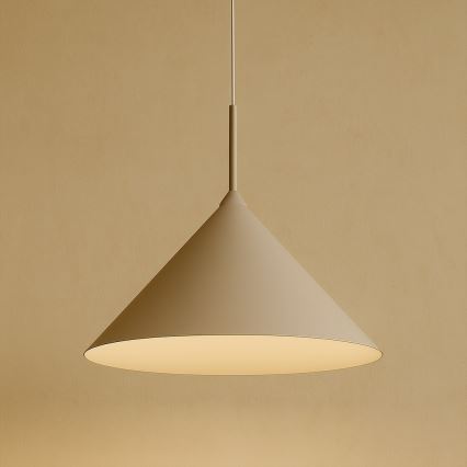 Lampa wisząca na przewodzie CAPITAL 1xGX53/15W/230V, średnica 46 cm, kolor taupe