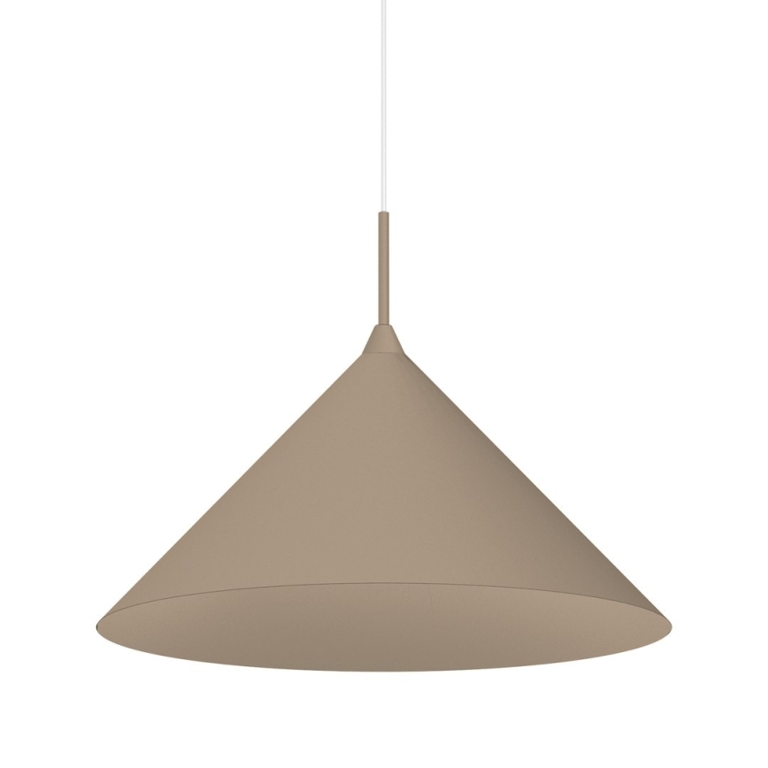 Lampa wisząca na przewodzie CAPITAL 1xGX53/15W/230V, średnica 46 cm, kolor taupe