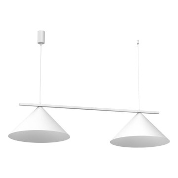 Lampa wisząca na przewodzie CAPITAL 2xGX53/15W/230V biała