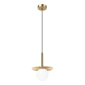Lampa wisząca na przewodzie CHITA 1xG9/5W/230V złota