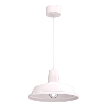 Lampa wisząca na przewodzie CLASS 1xE27/15W/230V kremowa