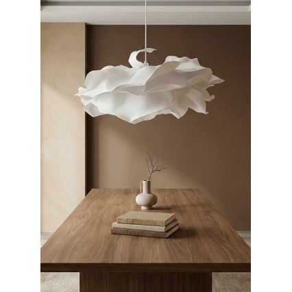 Lampa wisząca na przewodzie CLOUDY 1x E27/40W/230V biała