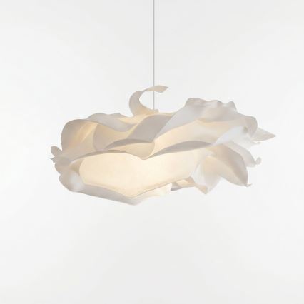Lampa wisząca na przewodzie CLOUDY 1x E27/40W/230V biała