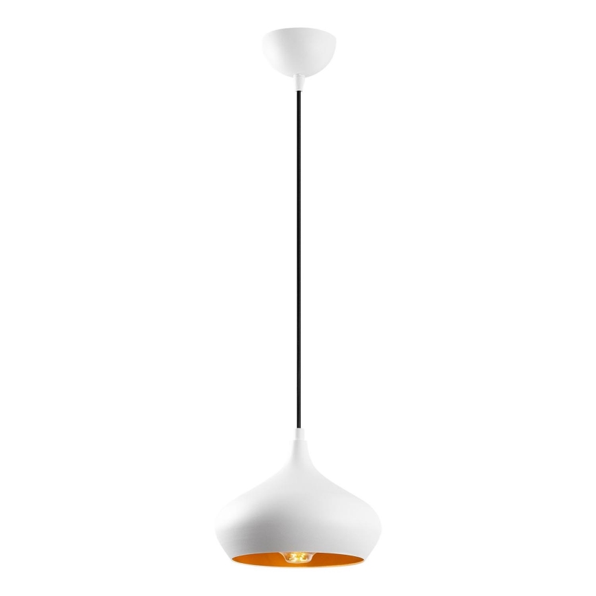 Lampa wisząca na przewodzie DODO 1xE27/40W/230V biała