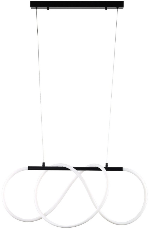 Lampa wisząca na przewodzie FLEXI LED/36W/230V 4000K czarna