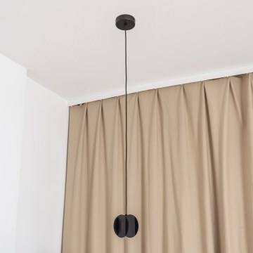 Lampa wisząca na przewodzie GAMBIT 1xGU10/10W/230V czarna
