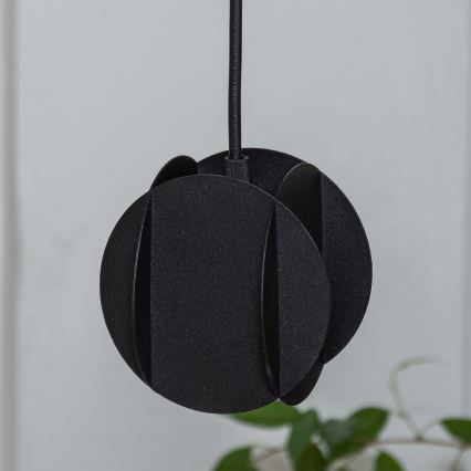 Lampa wisząca na przewodzie GAMBIT 1xGU10/10W/230V czarna