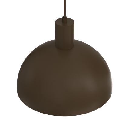 Lampa wisząca na przewodzie HANDA 1xE27/15W/230V brązowa