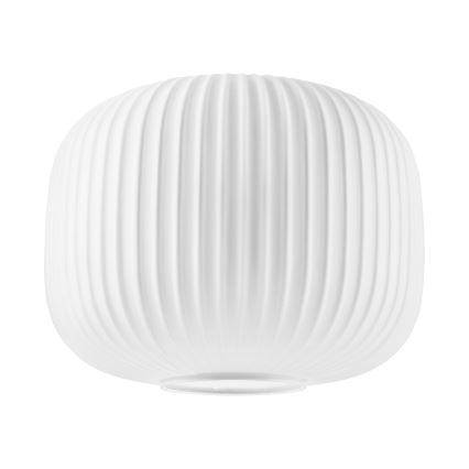 Lampa wisząca na przewodzie HECTOR 1xE27/15W/230V biały/mosiężny śr. 25 cm