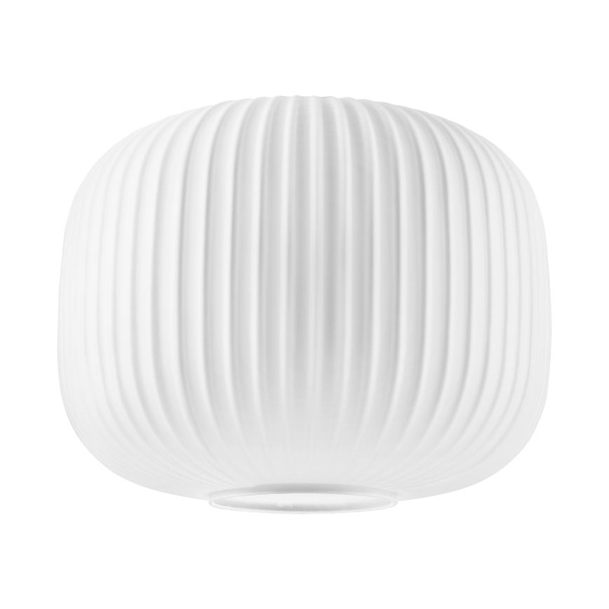 Lampa wisząca na przewodzie HECTOR 1xE27/15W/230V biały/mosiężny śr. 25 cm