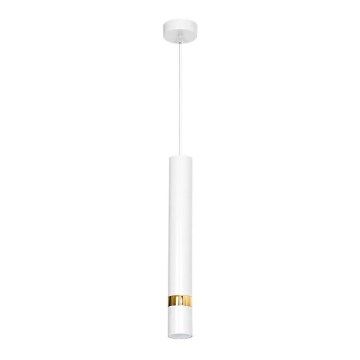 Lampa wisząca na przewodzie JOKER 1xGU10/25W/230V biała/złota