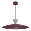 Lampa wisząca na przewodzie MISTIC 1xGX53/15W/230V burgundowa