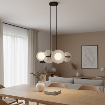 Lampa wisząca na przewodzie MODEL 4xG9/8W/230V biała