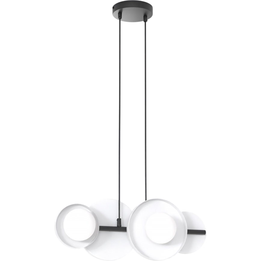 Lampa wisząca na przewodzie MODEL 4xG9/8W/230V biała