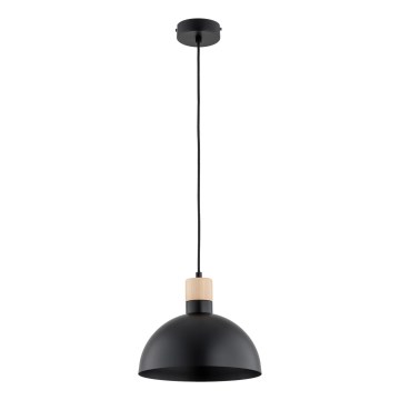 Lampa wisząca na przewodzie NEOMI 1xE27/15W/230V czarna