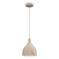 Lampa wisząca na przewodzie NOAK CLASSIC 1xE27/15W/230V beżowa