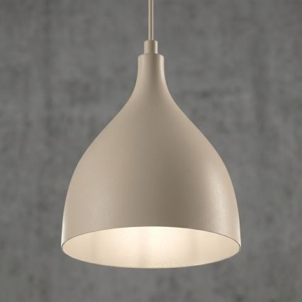 Lampa wisząca na przewodzie NOAK CLASSIC 1xE27/15W/230V beżowa