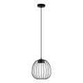 Lampa wisząca na przewodzie OVELLA 1xGX53/10W/230V, śr. 25 cm, czarna