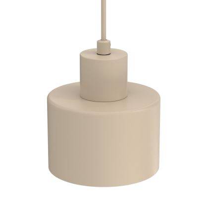 Lampa wisząca na przewodzie PARKLA 1xE27/15W/230V beżowa