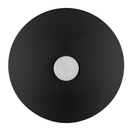 Lampa wisząca na przewodzie PIATTO 1xGX53/15W/230V Ø 35 cm czarna
