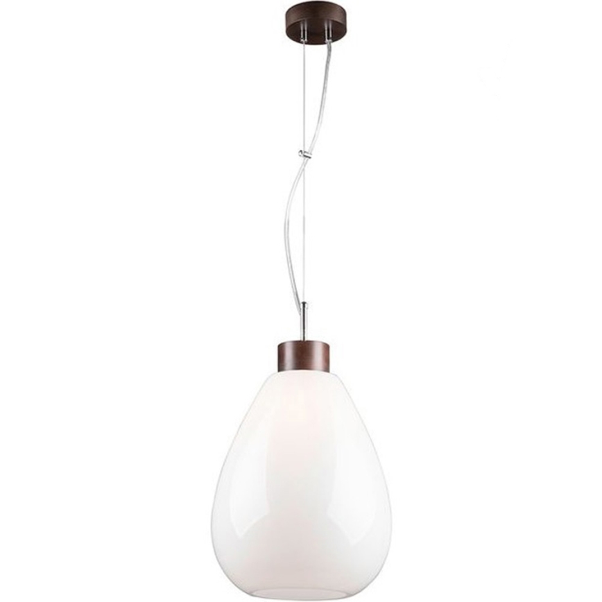 Lampa wisząca na przewodzie PIRO 1xE27/60W/230V buk