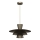 Lampa wisząca na przewodzie PLATO 1xE27/15W/230V brązowa