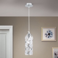 Lampa wisząca na przewodzie RITA 1xG9/40W/230V, chrom błyszczący