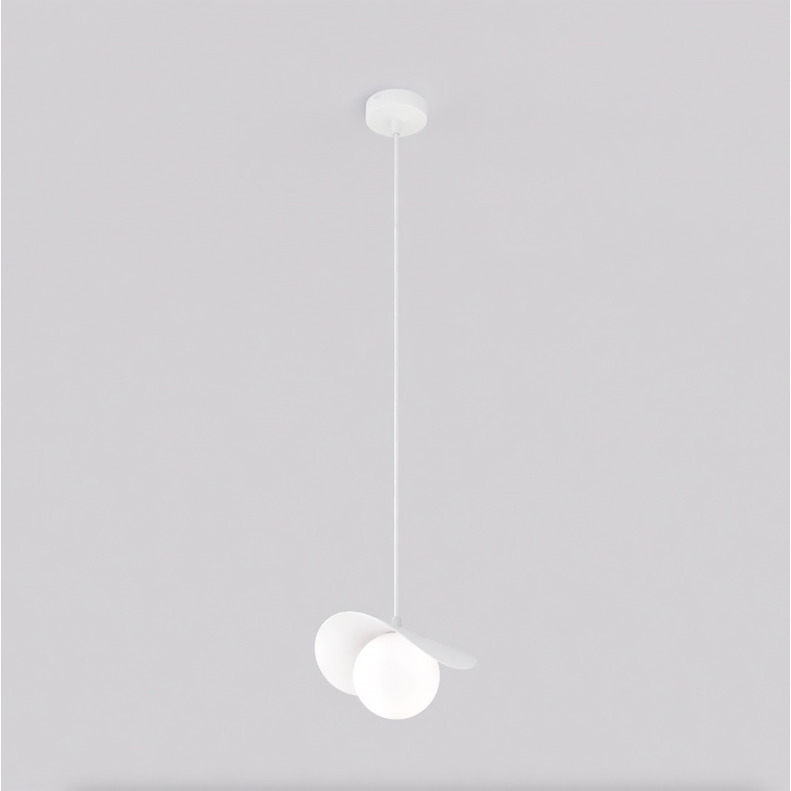 Lampa wisząca na przewodzie RITUAL 1xG9/8W/230V biała