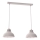 Lampa wisząca na przewodzie SVEN 2xE27/15W/230V kremowa