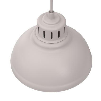Lampa wisząca na przewodzie SVEN 2xE27/15W/230V kremowa