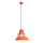 Lampa wisząca na przewodzie TIBET 1xE27/40W/230V pomarańczowa