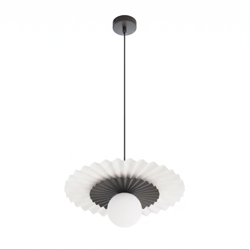 Lampa wisząca na przewodzie UMBRA 1xG9/8W/230V czarna/biała