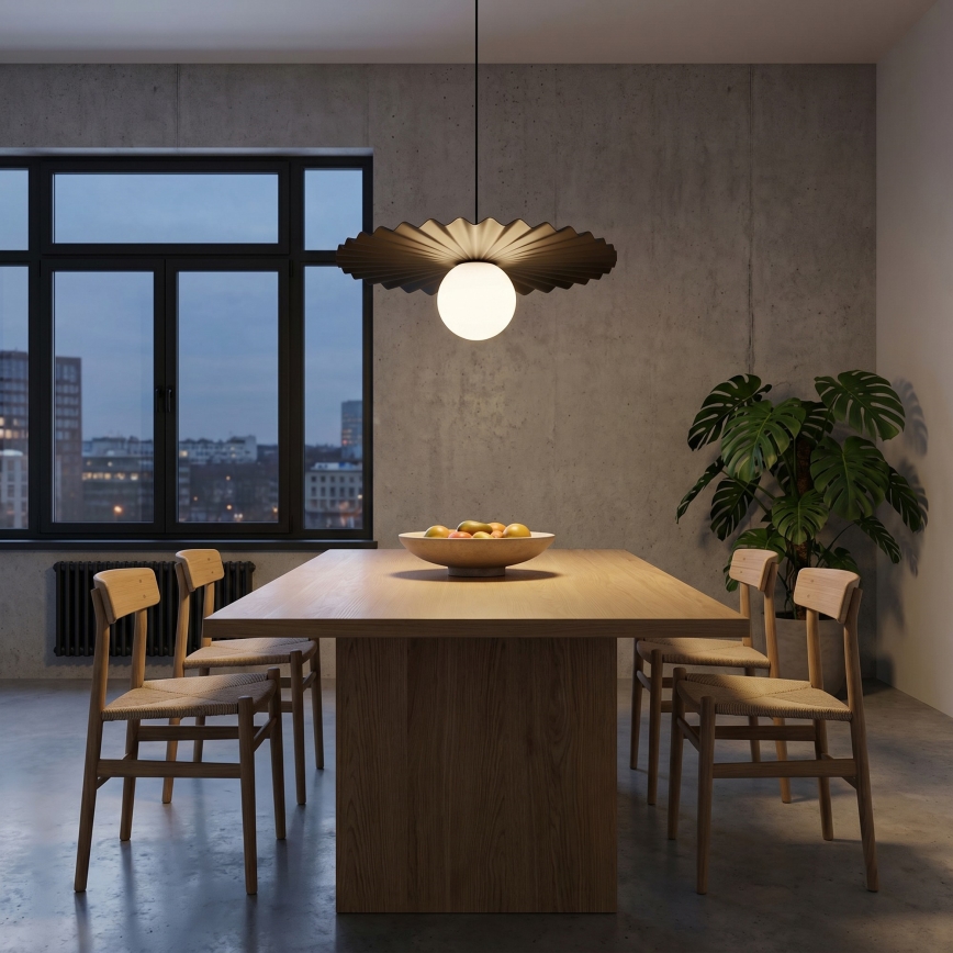 Lampa wisząca na przewodzie UMBRA 1xG9/8W/230V czarna