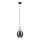 Lampa wisząca na przewodzie VELLO 1xE27/15W/230V czarny/przydymiony róż/beżowy/czarny