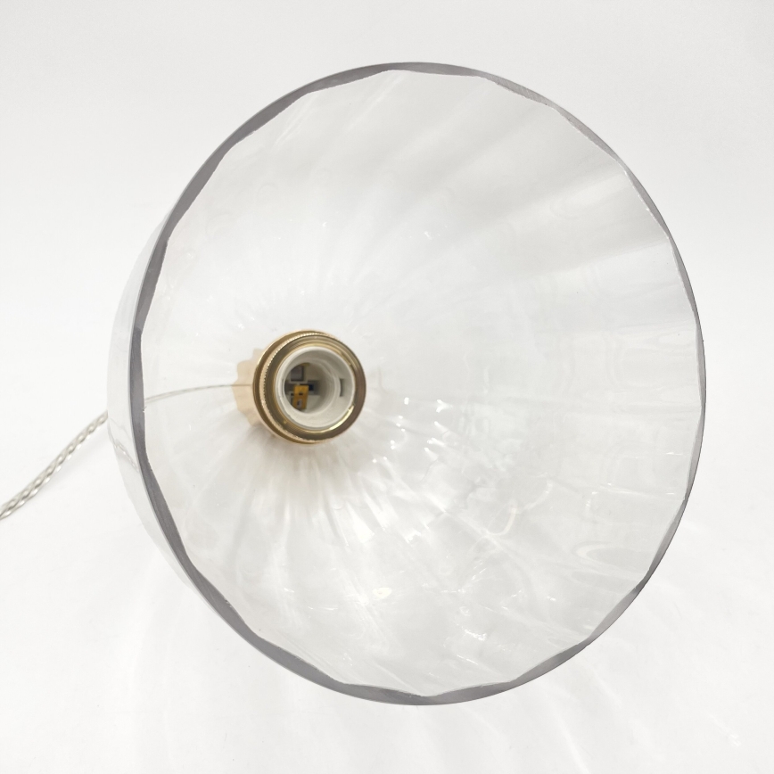 Lampa wisząca na przewodzie VIVE 3xE27/15W/230V złota
