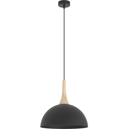 Lampa wisząca NAUTICA na przewodzie 1xGX53/12W/230V czarna