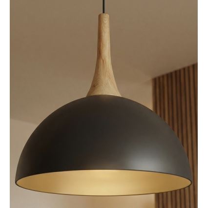 Lampa wisząca NAUTICA na przewodzie 1xGX53/12W/230V czarna