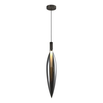 Lampa wisząca NORDIC na linkę 1xG9/5W/230V, czarny chrom