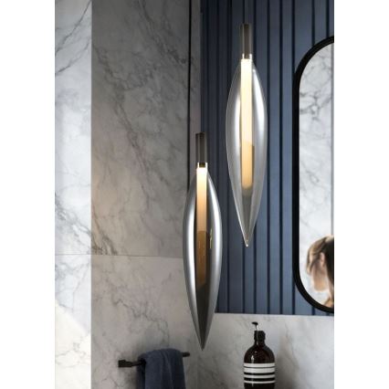 Lampa wisząca NORDIC na linkę 1xG9/5W/230V, czarny chrom