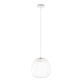 Lampa wisząca OVELLA na lince 1xGX53/10W/230V, średnica 25 cm, kremowa