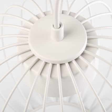 Lampa wisząca OVELLA na lince 1xGX53/10W/230V, średnica 25 cm, kremowa