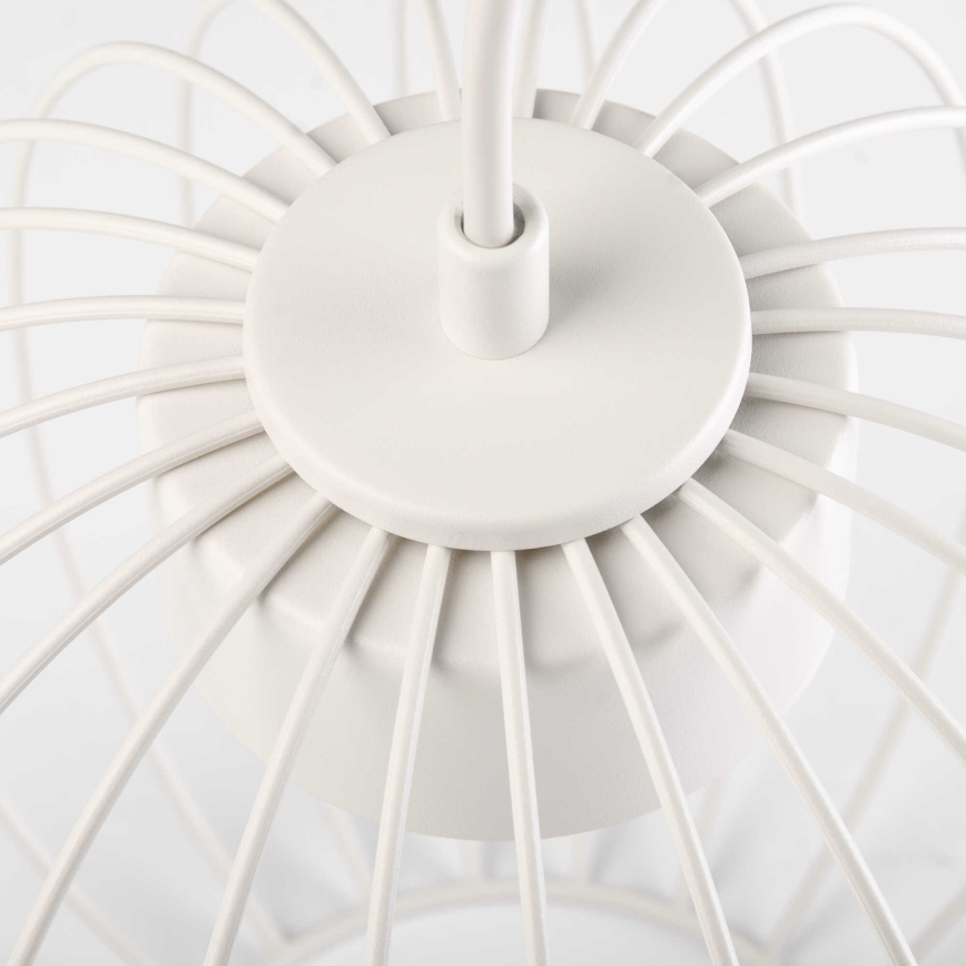 Lampa wisząca OVELLA na lince 1xGX53/10W/230V, średnica 25 cm, kremowa