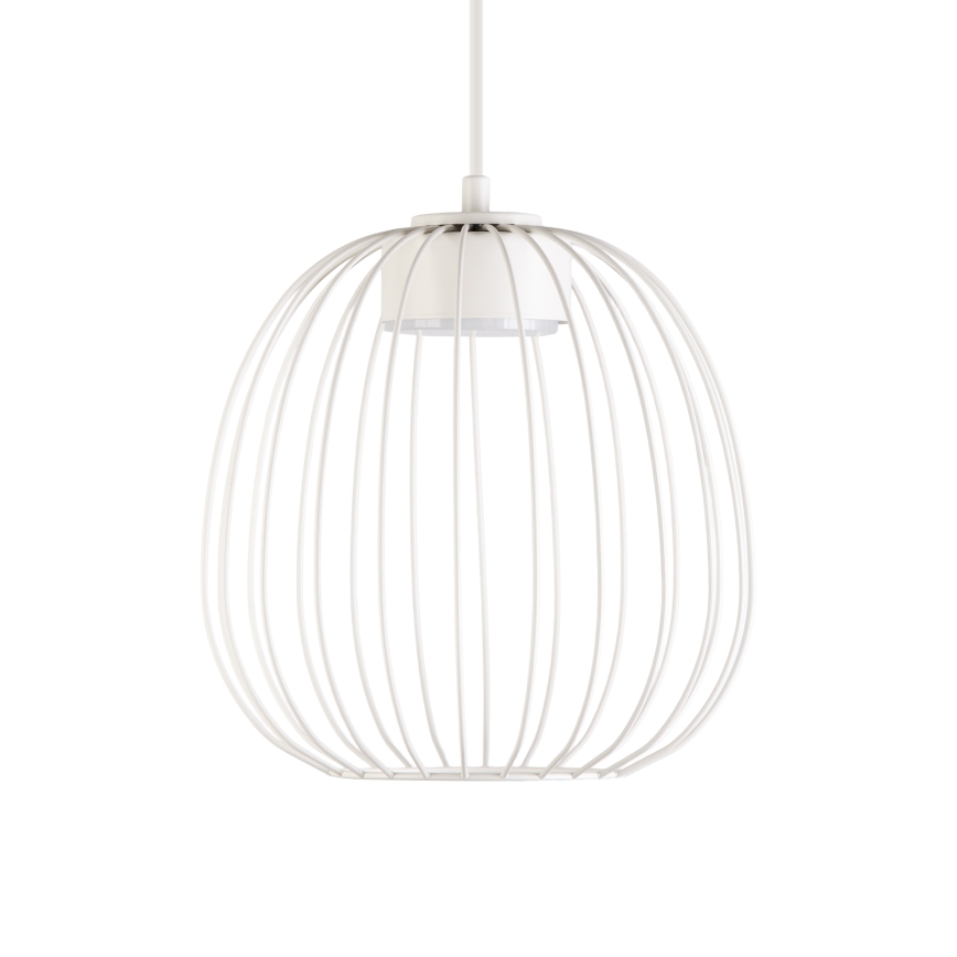 Lampa wisząca OVELLA na lince 1xGX53/10W/230V, średnica 25 cm, kremowa