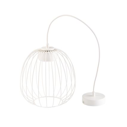 Lampa wisząca OVELLA na lince 1xGX53/10W/230V, średnica 25 cm, kremowa