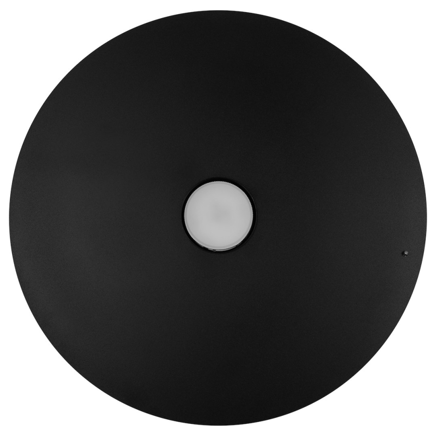 Lampa wisząca PIATTO na lince 1xGX53/15W/230V, średnica 45 cm, czarna